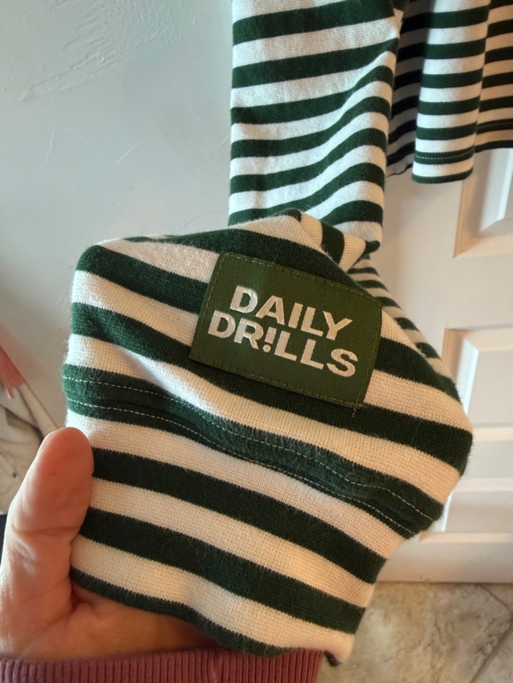 DAILY DRILLS STRIPES EUC